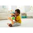 Fisher-Price Lernspaß-Hündchen mit drei Stufen | sprechendes Kuscheltier mit Musik als Kinderspielzeug und Baby Spielzeug | Interaktiver Teddybär, Version: Italienisch, FPM51