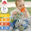 Fehn Activity-Koala – Baby Motorikspielzeug für Kinderwagen, Kinderbett und Babyschale – zum Beißen, Greifen und Geräusche erzeugen – Spielzeug für Babys und Kinder ab 3+ Monaten