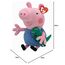 Ty Peppa Pig & George Pig 10 Zoll Multipack - Beanie Baby Weiche Plüschtiere - Sammlerstück Kuscheltiere