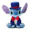 Disney Store Official - Lilo & Stitch - Stitch - Kuscheltier - 35cm/14 - Mit einem Outfit im UK-Style und Micky Maus Anstecknadel mit Union Jack - Ab der Geburt geeignet - Ab 0 Jahren