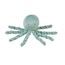 Nattou Cuddly Octopus LAPIDOU, 7,5 cm, Lapidou Copper Green