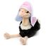 Uni-Toys - Strauß mit wendbarer Haube - Boy/Girl - Baby-Shower-Party Geschenk - 28 cm (Höhe) - Plüschtier, Kuscheltier
