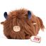 Mewaii Hochland Kuh Plüschkissen 20CM Weiches Kawaii Kuscheltier für Kinder,Niedliches Kuh Plüschtier,Perfektes Kuschelkissen und Geschenk