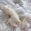 Celawork Alpaka Kuscheltier, Stand Alpaka Plüschtier, kuschel alpaka, Lama Stofftier Geschenk für Kinder Mädchen Jungen(25cm, Weiß) (Packung mit 2)