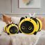 Mewaii Schwarze Katze Biene Plüschkissen 40CM Weiches Kawaii Kuscheltier für Kinder,Niedliches Katze Plüschtier,Perfektes Kuschelkissen und Geschenk