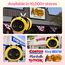 Mewaii Schwarze Katze Biene Plüschkissen 40CM Weiches Kawaii Kuscheltier für Kinder,Niedliches Katze Plüschtier,Perfektes Kuschelkissen und Geschenk