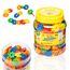 Smart-Planet 650 Steckblumen in Dose - großes Set Schneeflocken zum Stecken 3,3 cm - Kinder Spielzeug - Lernspielzeug - Steckbausteine Stecksteine ab 3 Jahren