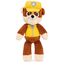 GUND PAW Patrol Schlenkerplüsch Rubble, 30 cm - hochwertiges Plüschtier aus weichem Velours-Frottee mit gestickten Augen, original im Look der TV-Serie, für Kinder ab 1 Jahr