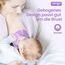 NEWGO 3 in 1 Eispoch Kalt-/Warmkompresse, wiederverwendbar, für Brusttherapie, 2 Stück (Violett)
