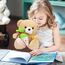 Aurasky Teddy Kuscheltier Einschulung, Teddy Plüschbär Schulanfang Geschenke, Teddy Bear mit Schultüte und Schultüten zum Befüllen, Plüschteddy für Einschulung Geschenk Jungen Mädchen 28cm