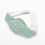 Babyjem Kirschkernkissen - Größenverstellbarer Wärmekissen für Babys - Dinkelkissen ideal geeignet bei Bauchschmerzen & Blähungen - Körnerkissen aus 100% Baumwolle Grün