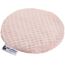 Medi Partners Kirschkernkissen Mikrowelle für Babys 180g rund 15cm Körnerkissen Wärmekissen 100% Baumwolle Öko Natur - Kirschkernkissen Wärme + Kältetherapie Massagetherapie (Rosa Waffel)