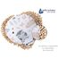 Medi Partners Kirschkernkissen Mikrowelle für Babys 180g rund 15cm Körnerkissen Wärmekissen 100% Baumwolle Öko Natur - Kirschkernkissen Wärme + Kältetherapie Massagetherapie (Lichtung)
