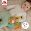 Fehn 071474 Kirschkernkissen Eule – wohltuendes Wärme- und Kältekissen in süßem Eulen Design für Babys und Kleinkinder ab 0+ Monaten – Maße: 20 cm