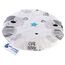 Medi Partners Kirschkernkissen Mikrowelle für Babys 180g rund 15cm Körnerkissen Wärmekissen 100% Baumwolle Öko Natur - Kirschkernkissen Wärme + Kältetherapie Massagetherapie (Teddybär)