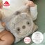 Fehn Kirschkernkissen Faultier – Kuschelkissen mit entnehmbarem Wärme-/ Kältesäckchen für Babys und Kleinkinder