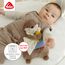 Fehn Wärmetier Otter – Wohltuendes Kuscheltier mit entnehmbarem Wärme- /Kältesäckchen – Körnerkissen für Babys und Kleinkinder ab der Geburt
