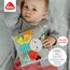 Fehn Kirschkernkissen Schmetterling – Wohltuendes Kuschelkissen mit entnehmbarem Wärme-/ Kältesäckchen – Körnerkissen für Babys und Kleinkinder ab 0+ Monaten