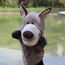 Sharplace Handpuppen Tierhandpuppen für Kinder Plüschtiere Erzählen Geschichte, Unterrichten, im Vorschulalter und als Geburtstagsgeschenk, Rollenspiel, Wolf Handpuppe + Giraffe Handpuppe