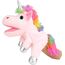Einhorn Spielzeug Einhorn Handpuppe, Einhorn Kuscheltiere Handpuppen Einhorn Spielzeug für Mädchen, Puppen für Kinder Regenbogen Einhorn für Kinder Puppen für Erwachsene Einhorn Geschenke