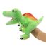 JUSTQUNSEEN Dinosaurier Handpuppen Dinosaurier Spielzeug, Dinosaurier Puppen für Kinder, Dinosaurier Kuscheltiere, Fingerpuppen, Geschenke, Dinosaurier Spielzeug ab 3 4 5 6