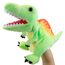 JUSTQUNSEEN Dinosaurier Handpuppen Dinosaurier Spielzeug, Dinosaurier Puppen für Kinder, Dinosaurier Kuscheltiere, Fingerpuppen, Geschenke, Dinosaurier Spielzeug ab 3 4 5 6