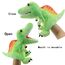 JUSTQUNSEEN Dinosaurier Handpuppen Dinosaurier Spielzeug, Dinosaurier Puppen für Kinder, Dinosaurier Kuscheltiere, Fingerpuppen, Geschenke, Dinosaurier Spielzeug ab 3 4 5 6
