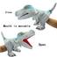 JUSTQUNSEEN Dinosaurier Handpuppen Dinosaurier Spielzeug, Dinosaurier Puppen für Kinder, Dinosaurier Kuscheltiere, Fingerpuppen, Geschenke, Dinosaurier Spielzeug ab 3 4 5 6