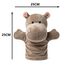 LOMTRATS Tierhandpuppen für Kinder, Kleinkind enthält Wolf, Tiger, Löwe, AFFE und bewegliche offene Münder, perfekt zum Geschichtenerzählen, Unterrichten, im Vorschulalter und als Geburtstagsgeschenk