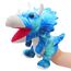 JUSTQUNSEEN Dinosaurier Handpuppen Dinosaurier Spielzeug, Dinosaurier Puppen für Kinder, Dinosaurier Kuscheltiere, Fingerpuppen, Geschenke, Dinosaurier Spielzeug ab 3 4 5 6