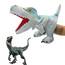 JUSTQUNSEEN Dinosaurier Handpuppen Dinosaurier Spielzeug, Dinosaurier Puppen für Kinder, Dinosaurier Kuscheltiere, Fingerpuppen, Geschenke, Dinosaurier Spielzeug ab 3 4 5 6