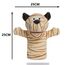 LOMTRATS Tierhandpuppen für Kinder, Kleinkind enthält Wolf, Tiger, Löwe, AFFE und bewegliche offene Münder, perfekt zum Geschichtenerzählen, Unterrichten, im Vorschulalter und als Geburtstagsgeschenk