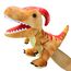 Dinosaurier Spielzeug Dinosaurier Puppen für Kinder, Dinosaurier Handpuppen, Dinosaurier Plüsch Kuscheltiere, Fingerpuppen, Geschenke, Dinosaurier Spielzeug ab 3 4 5 6