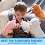 JOYIN 6 Stück Tier Handpuppen Spielzeug Set für Kinder,Freunde Im Tiergarten, Deluxe plüschtiere Kinderhandpuppen mit beweglichem offenem Mund für EIN fantasievolles Spiel
