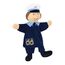 Sterntaler 3622145 Kinder-Handpuppe Polizist, Ideal für Puppentheater und Rollenspiele, 26 x 21 x 7 cm, Mehrfarbig