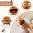 Diese Puppe ist eine Puppe mit richtigen Flauschigen händen und einem beweglichen Mund, die mit bikintpuppen, puppenpuppen und puppenspielen gefüllt ist