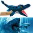 JUSTQUNSEEN Dinosaurier Handpuppen Dinosaurier Spielzeug, 50CM Dinosaurier Puppen für Kinder, Dinosaurier Kuscheltiere, Fingerpuppen, Geschenke, Dinosaurier Spielzeug ab 3 4 5 6