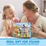 JOYIN 6 Stück Tier Handpuppen Spielzeug Set für Kinder,Freunde Im Tiergarten, Deluxe plüschtiere Kinderhandpuppen mit beweglichem offenem Mund für EIN fantasievolles Spiel