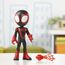 Marvel Spidey und Seine Super-Freunde – 22,5 cm Supergroße Miles Morales Action-Figur mit beweglichem Kopf & Armen, Web-Zubehör – Vorschulspielzeug für Kinder ab 3 Jahren – Bekannt aus Disney+