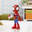 Marvel Spidey und Seine Super-Freunde – 22,5 cm Supergroße Spidey Action-Figur aus Disney+ mit beweglichem Kopf & Armen, Web-Zubehör, Spielzeug für Kinder ab 3 Jahren