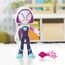 Marvel Spidey und Seine Super-Freunde – 22,5 cm supergroße Ghost-Spider Action-Figur mit beweglichem Kopf & Armen, Web-Zubehör, für Kinder ab 3 Jahren, bekannt aus Disney+