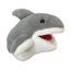 Sharplace Handpuppen Tierhandpuppen für Kinder Plüschtiere Erzählen Geschichte, Unterrichten, im Vorschulalter und als Geburtstagsgeschenk, Rollenspiel, Grau Hai Handpuppe
