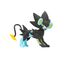 Pokémon PKW2669 - Battle Feature Figure - Luxtra, offizielle bewegliche Figuren, 11,5 cm