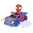 Spidey and his Amazing Friends Marvel Spidey Web-Flitzer Set, Spidey Action-Figur mit Fahrzeug und Accessoire, Spielzeug, Rot