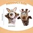 Sharplace Handpuppen Tierhandpuppen für Kinder Plüschtiere Erzählen Geschichte, Unterrichten, im Vorschulalter und als Geburtstagsgeschenk, Rollenspiel, Giraffe+ Fuchs