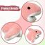 Sharplace Handpuppen Tierhandpuppen für Kinder Plüschtiere Erzählen Geschichte, Unterrichten, im Vorschulalter und als Geburtstagsgeschenk, Rollenspiel, Rosa Hai Handpuppe