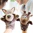 Sharplace Handpuppen Tierhandpuppen für Kinder Plüschtiere Erzählen Geschichte, Unterrichten, im Vorschulalter und als Geburtstagsgeschenk, Rollenspiel, Giraffe+ Fuchs