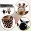 Sharplace Handpuppen Tierhandpuppen für Kinder Plüschtiere Erzählen Geschichte, Unterrichten, im Vorschulalter und als Geburtstagsgeschenk, Rollenspiel, Giraffe + Zebra