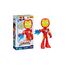 Marvel Spidey und Seine Super-Freunde – 22,5 cm Iron Man Action-Figur mit beweglichem Kopf & Armen, Repulsorstrahl-Zubehör – Vorschulspielzeug für Kinder ab 3 Jahren – Bekannt aus Disney+