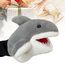 Sharplace Handpuppen Tierhandpuppen für Kinder Plüschtiere Erzählen Geschichte, Unterrichten, im Vorschulalter und als Geburtstagsgeschenk, Rollenspiel, Grau Hai Handpuppe